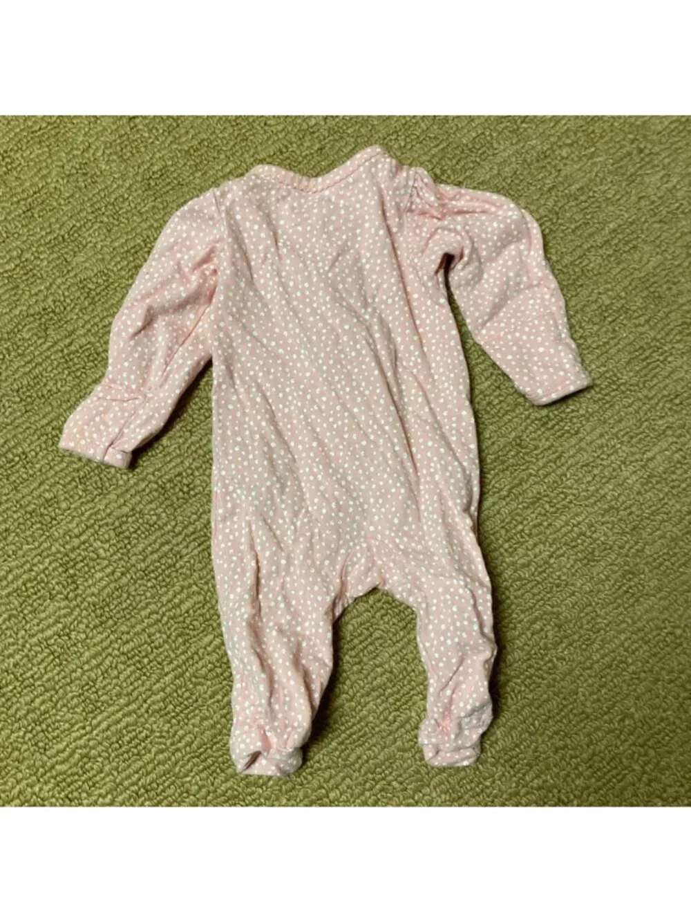 Carter's Just One You Outfit NB Newborn Pink White Polka Dot Hand Covers